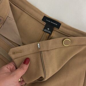 Club Monaco Tan Chinos Lightweight Smart